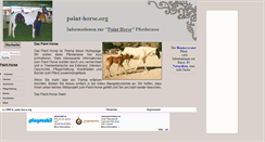 Desktop Screenshot of paint-horse.org
