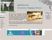 Tablet Screenshot of paint-horse.org